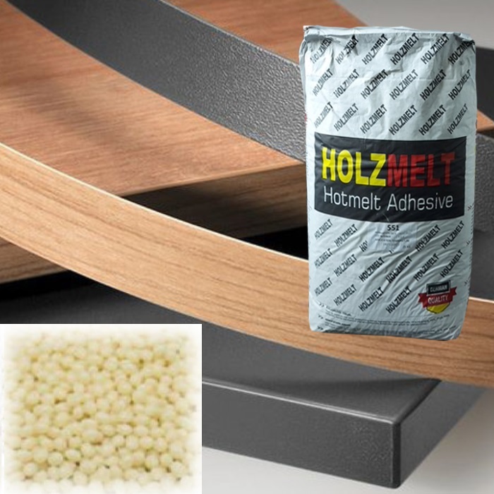 Adeziv Hot-Melt Granulat Standard Palet 1250 kg – Adeziv Industrial pentru Masini de Aplicat Cant in Productie de Volum Mare pentru PAL/MDF